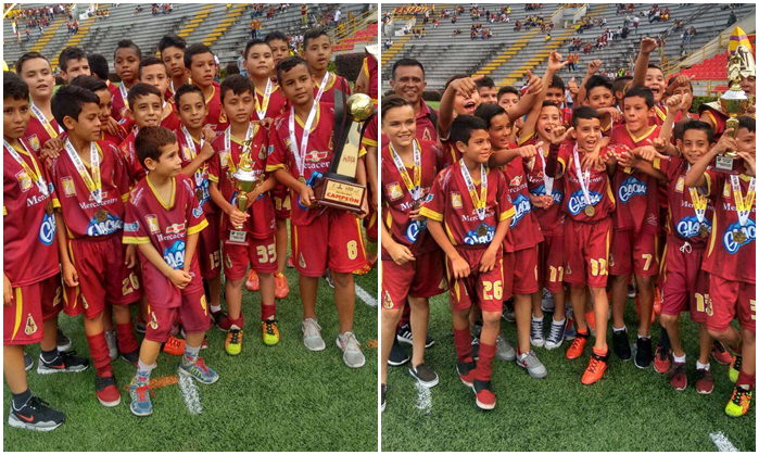 Semillero del DEPORTES TOLIMA recibió un merecido reconocimiento en el Murillo Toro