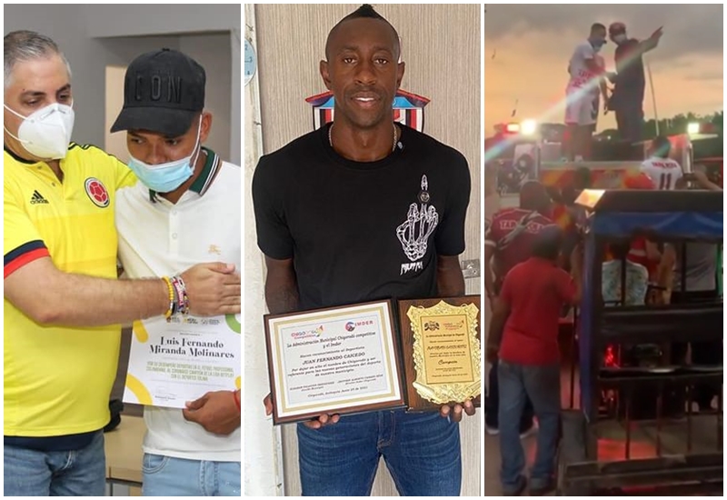 ¡Merecido! Jugadores del DEPORTES TOLIMA son homenajeados en sus pueblos, luego de ganar la Liga BetPlay 1 2021