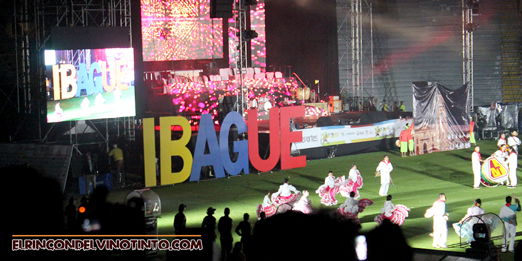 Ibagué le cumplió a la inauguración de los Juegos Nacionales 2015