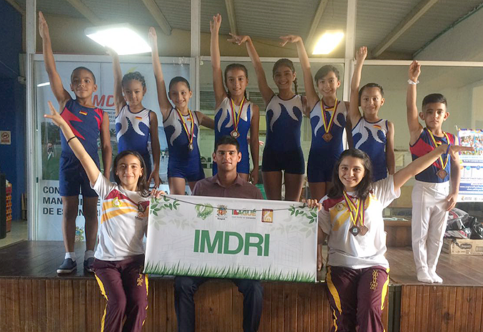 Positiva presentación de la gimnasia tolimense en Campeonato Nacional de Medellín