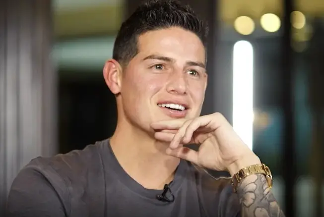 James Rodríguez, volante de la Selección Colombia