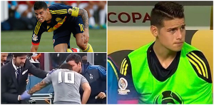 James Rodríguez, en duda para el duelo de la Selección Colombia frente a Paraguay