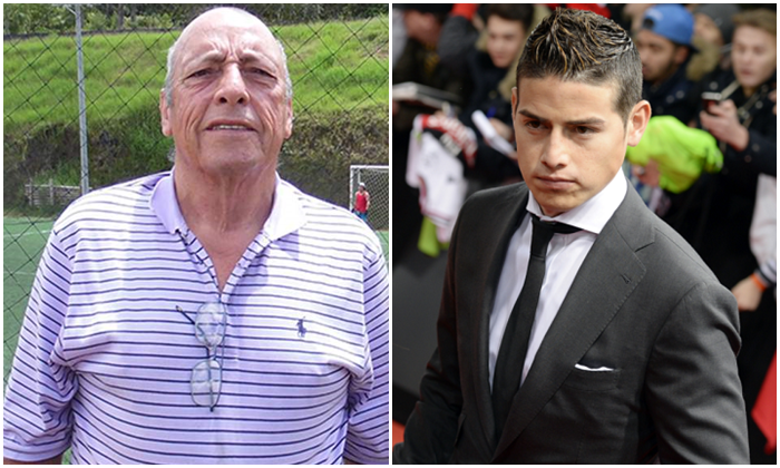 Murió el abuelo de James Rodríguez: El '10' estará este jueves en Ibagué
