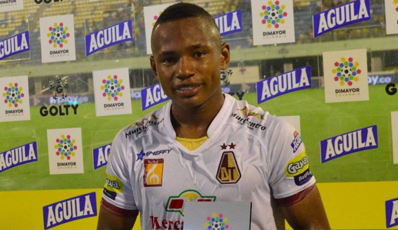 ¿Sigue de 'coqueteo'? Jaminton Campaz, hoy en DEPORTES TOLIMA, ratificó su deseo de jugar en el Inter de Brasil