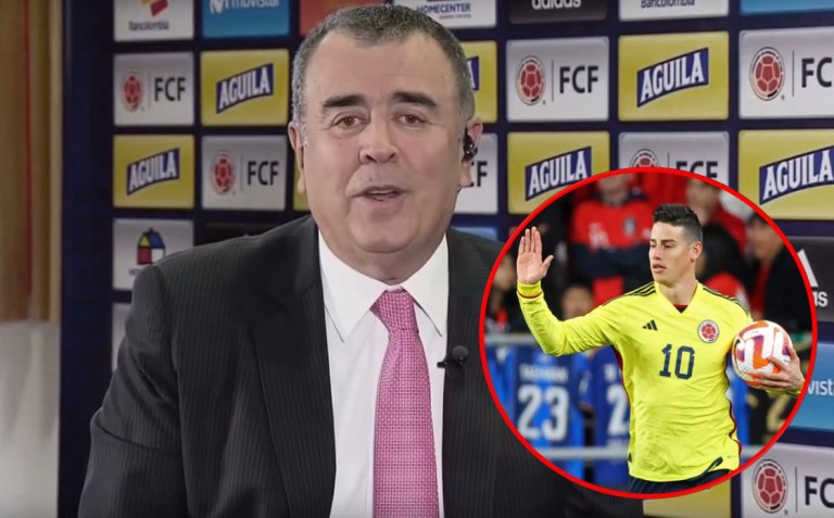 Javier Hernández y su lapidaria frase de James Rodríguez, tras el empate entre Colombia y Corea del Sur: "Es un caminador de cancha"