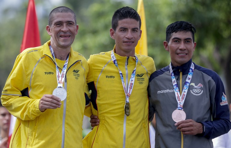 Pasos de oro: El tolimense Jeisson Suárez, campeón de la Media Maratón de los Juegos Bolivarianos 2017