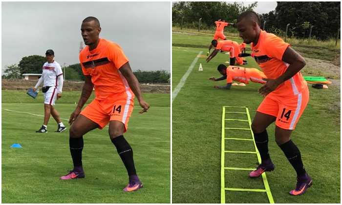Es una oportunidad grande en mi carrera: José Erik Correa y su primer día con el DEPORTES TOLIMA
