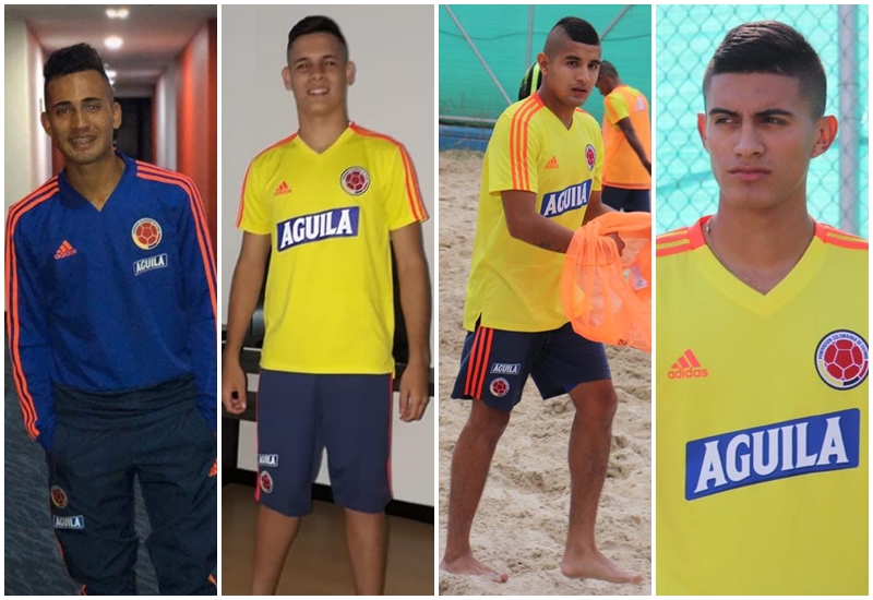 Cuatro tolimenses convocados a Selección Colombia de Fútbol Playa, que competirá en Sudamericano Sub-20