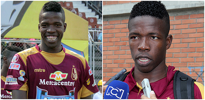 Julián Quiñones, primera baja del DEPORTES TOLIMA para enfrentar al Cali este domingo