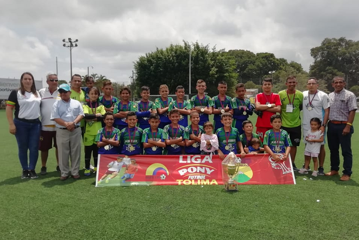 La Cantera de Ibagué: Embajador 'Pijao' en la final Preinfantil de la Liga Ponyfútbol 2018