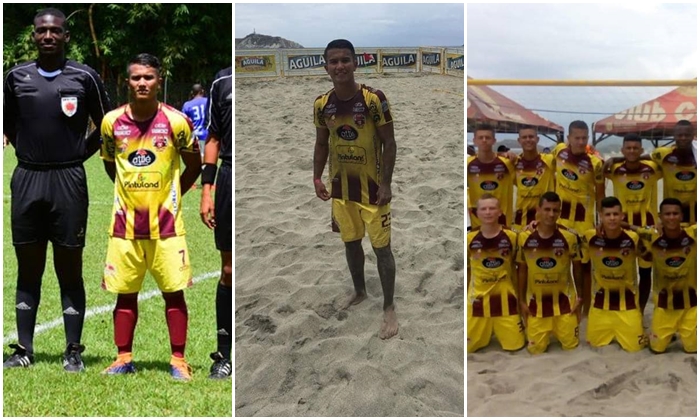 Wilson Lasso, de Alianza Tolima, convocado a Selección Colombia Sub-20 de Fútbol Playa para Liga Sudamericana
