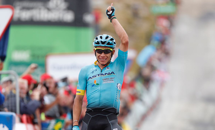 Apareció 'Superman': Miguel Ángel López ganó etapa en la Vuelta a España