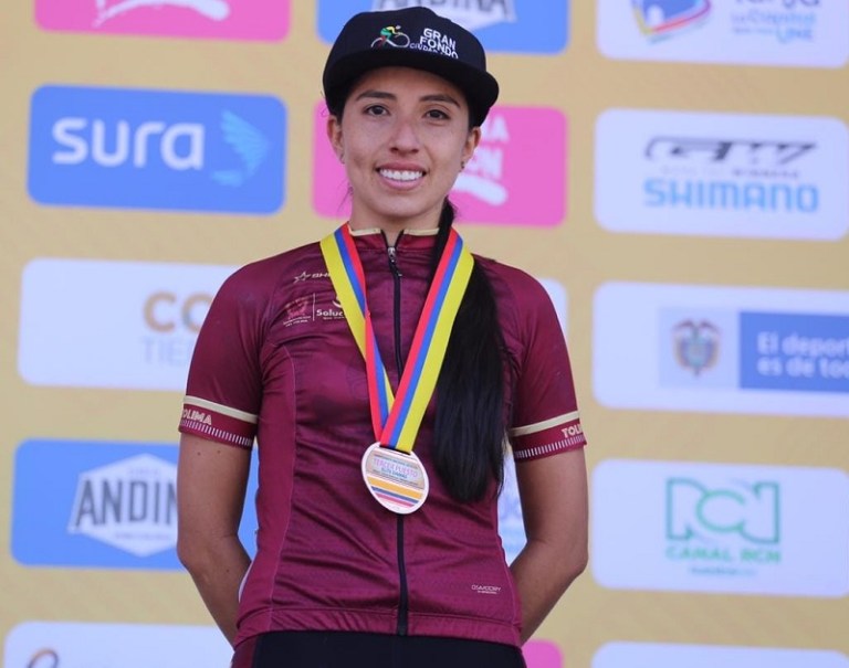 Bronce 'Pijao' en los Nacionales de Ruta: Lorena Beltrán García se lució en Tunja