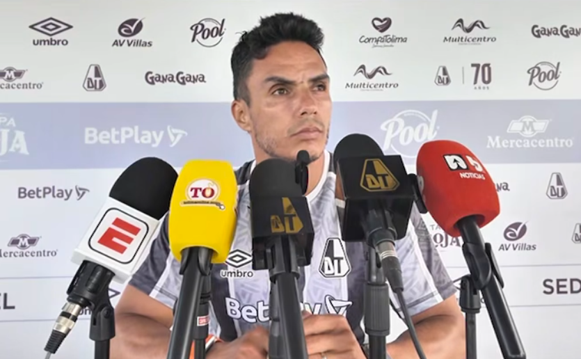 Lucas González habló claro en la previa del choque entre DEPORTES TOLIMA y Once Caldas, en el Palogrande: “Somos un equipo que quiere ser campeón”