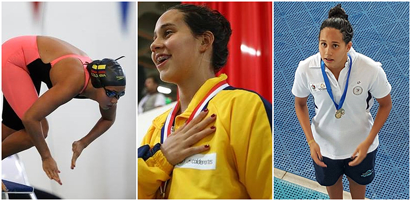 'Sirenita' de Oro: María Clara Román 'barrió' en el Nacional Juvenil 2 de Natación de Bogotá