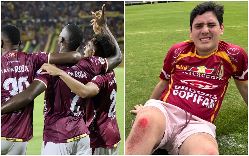 Las promesas se cumplen: hincha del DEPORTES TOLIMA terminó con las rodillas rojas, tras agradecer por clasificación a la final de la Liga BetPlay 2 2024