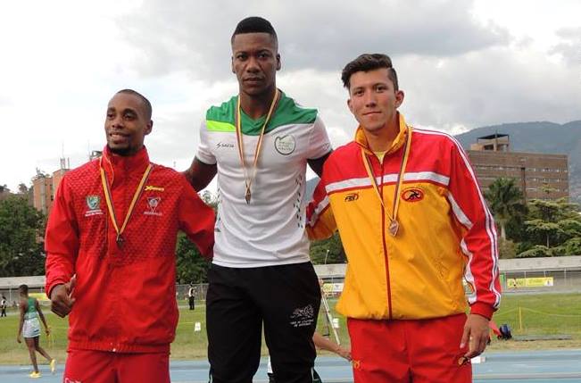 El tolimense Cristian Alzate ya logró su primera presea con Bogotá en Nacional de Atletismo