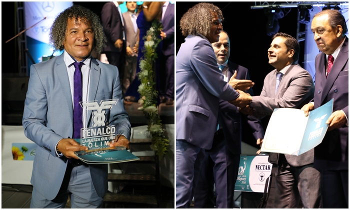 Gabriel Camargo y Alberto Gamero, exaltados en la 'Noche de los Mejores' de Fenalco Tolima
