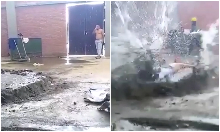 Imdri separó a albañil de obras del estadio Murillo Toro por polémico comportamiento en horas laborales
