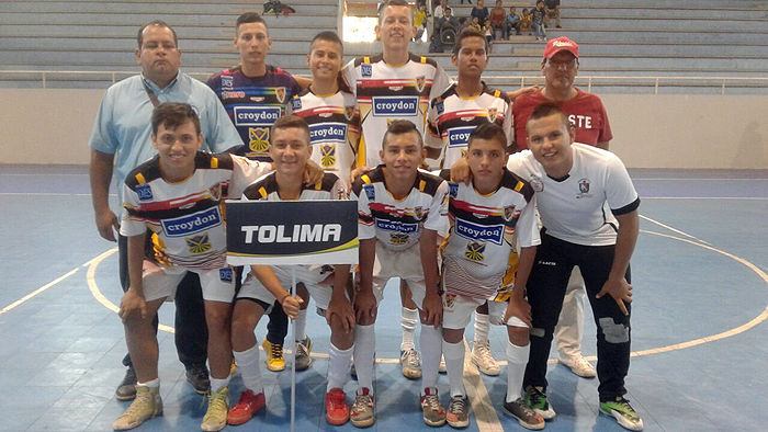 Selección Tolima Sub-20 de Microfútbol terminó cuarta en campeonato nacional celebrado en Palmira