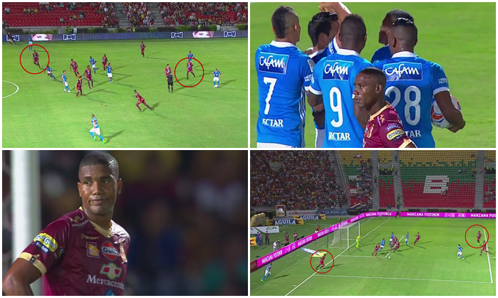 En secuencia: Los errores de la defensa del DEPORTES TOLIMA en el empate de Millonarios