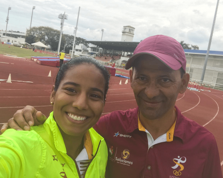Bronce 'Pijao' en el Grand Prix de Atletismo Internacional con la ibaguereña Giseth Montaño