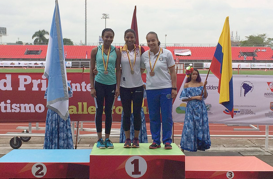 Montaño, atleta de 'Oro Puro' en Cali: Revalidó cupo al Mundial Sub-20 de Polonia
