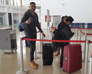 ¡Partió el guajiro! Álvaro Montero, rumbo a la concentración de Colombia para la Copa América