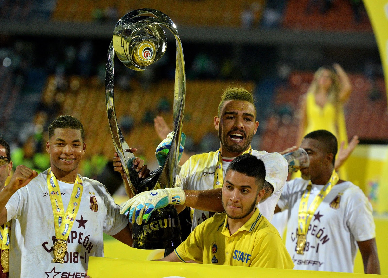 Álvaro Montero, campeón con Deportes Tolima