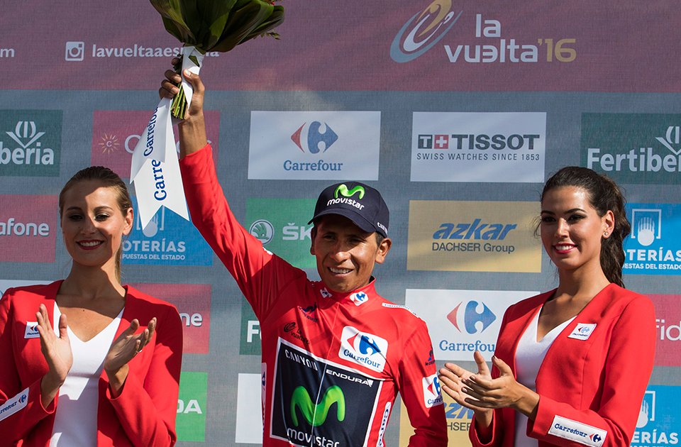 ¡Espectacular! Nairo Quintana ganó en Lagos de Covadonga y recuperó su liderato en la Vuelta a España 2016
