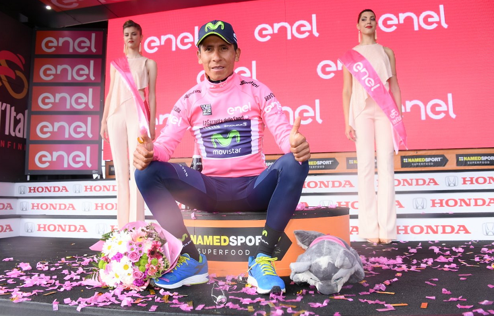 ¡Apareció el 'King...Tana'! Nairo Ganó la novena etapa del Giro de Italia y se puso la 'Maglia Rosa'