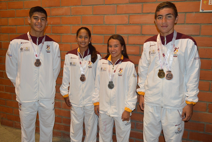 Cinco medallas más ganaron los nadadores tolimenses en los Juegos Supérate Intercolegiados 2017