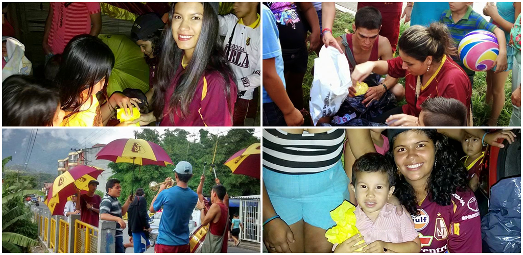 Hinchas del DEPORTES TOLIMA se alistan para hacer felices en Navidad a niños de Ibagué