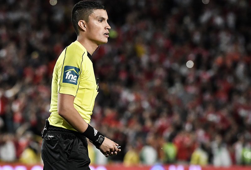 DEPORTES TOLIMA se quejó del arbitraje de Nicolás Rodríguez, por la expulsión de Fáiner Torijano