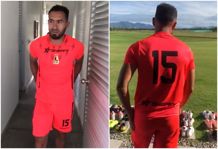 ¡El dorsal 15 del DEPORTES TOLIMA ya tiene dueño! Lo llevará el pereirano Juan Pablo Nieto