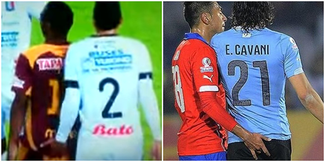 ¡A lo Jara! Hecho curioso entre Michael Ordóñez, del Once Caldas y Andrés Ibargüen, volante del DEPORTES TOLIMA