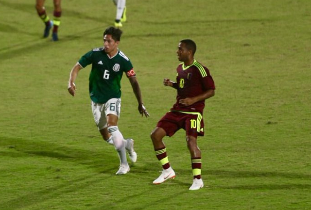 Con gol de Yohandry Orozco, Venezuela ganó su primer juego en los Centroamericanos y del Caribe