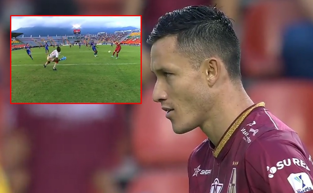 ¡De no creer! Este fue el insólito gol que se 'comió' Gustavo Ramírez, en la derrota del DEPORTES TOLIMA ante Pasto