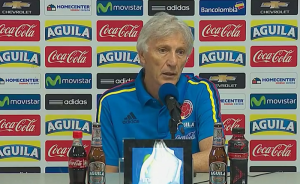 Pékerman dio la cara tras la derrota de Colombia ante Paraguay en Barranquilla