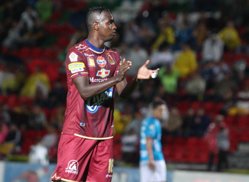 Marco Pérez, a un tanto de igualar a Medina como máximo goleador del DEPORTES TOLIMA en un torneo corto