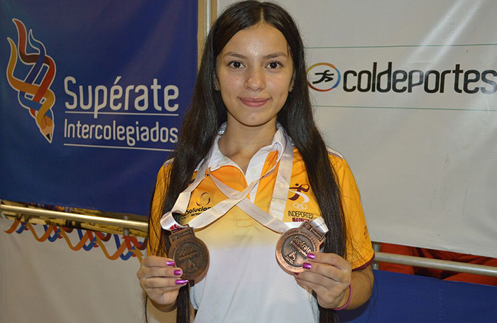 Pesista tolimense ganó doble bronce en los Juegos Supérate Intercolegiados 2017