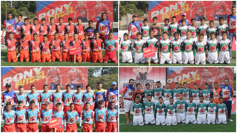 Así se jugarán los octavos de final del zonal centro del Ponyfútbol: Cuatro clubes 'Pijaos' clasificados