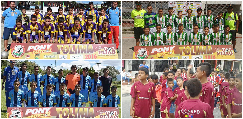 Definidos los clasificados por Ibagué al zonal centro del Ponyfútbol: Está DEPORTES TOLIMA