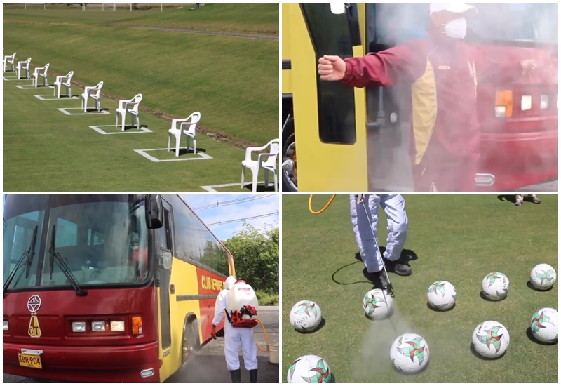 ¡Iniciaron las labores en Perales! DEPORTES TOLIMA se alista para el regreso a entrenamientos individuales