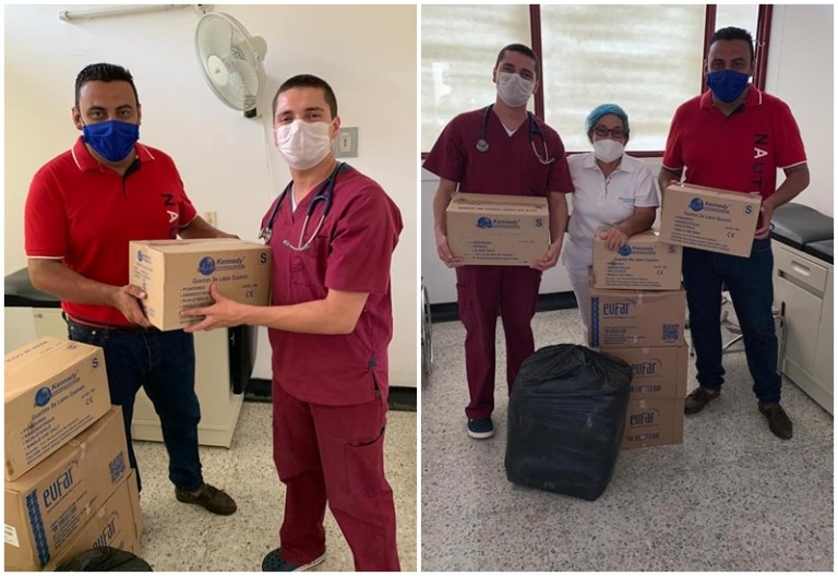 ¡Mano amiga! El 'Pijao' Daniel Bocanegra no olvidó a su natal Purificación, en la emergencia por el Coronavirus
