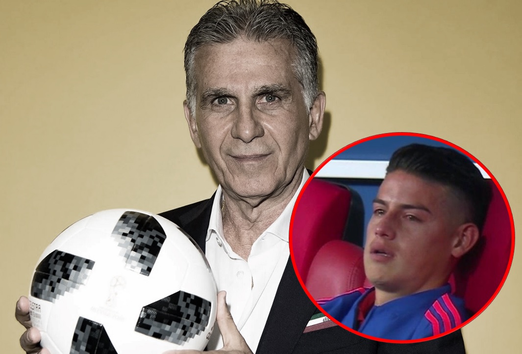 Las redes 'estallaron' tras triunfo de Carlos Queiroz con Irán en el Mundial: recordaron a James Rodríguez y la Selección Colombia