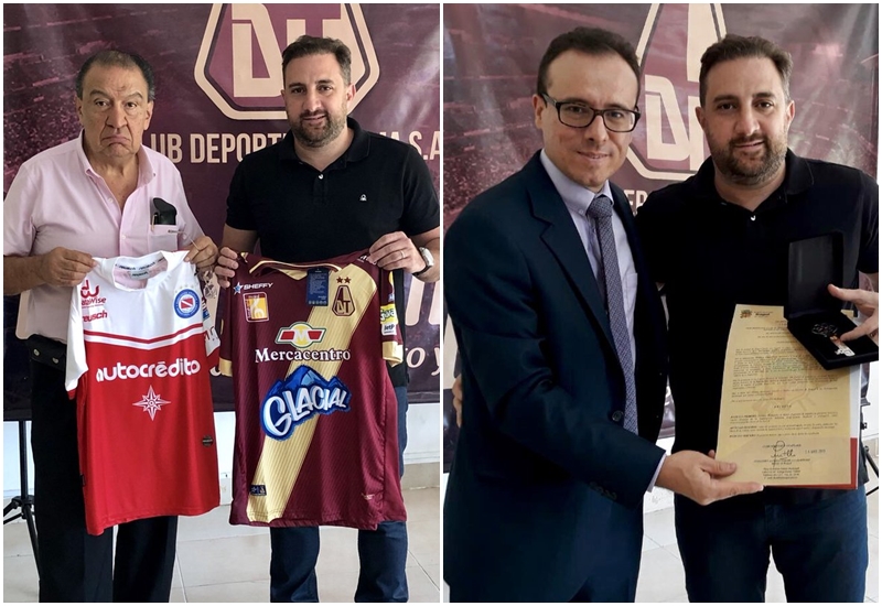 Directivos de DEPORTES TOLIMA y Argentinos compartieron almuerzo previo al juego por Copa Sudamericana