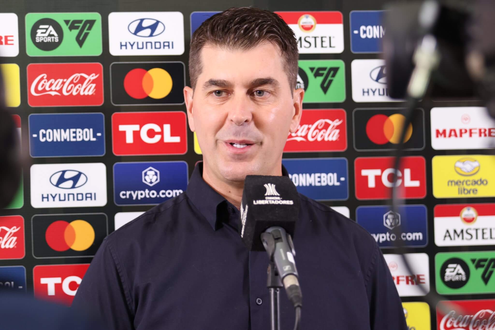 Ismael Rescalvo dio la cara tras el fiasco del DEPORTES TOLIMA en la Copa Libertadores 2025, en la que se fue en blanco: “Los goles van a llegar”