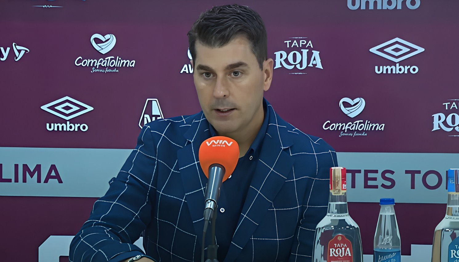 Ismael Rescalvo, tranquilo tras la victoria del DEPORTES TOLIMA frente a Once Caldas, que cortó la crisis en la Liga BetPlay 1 2025: soltó llamativa frase