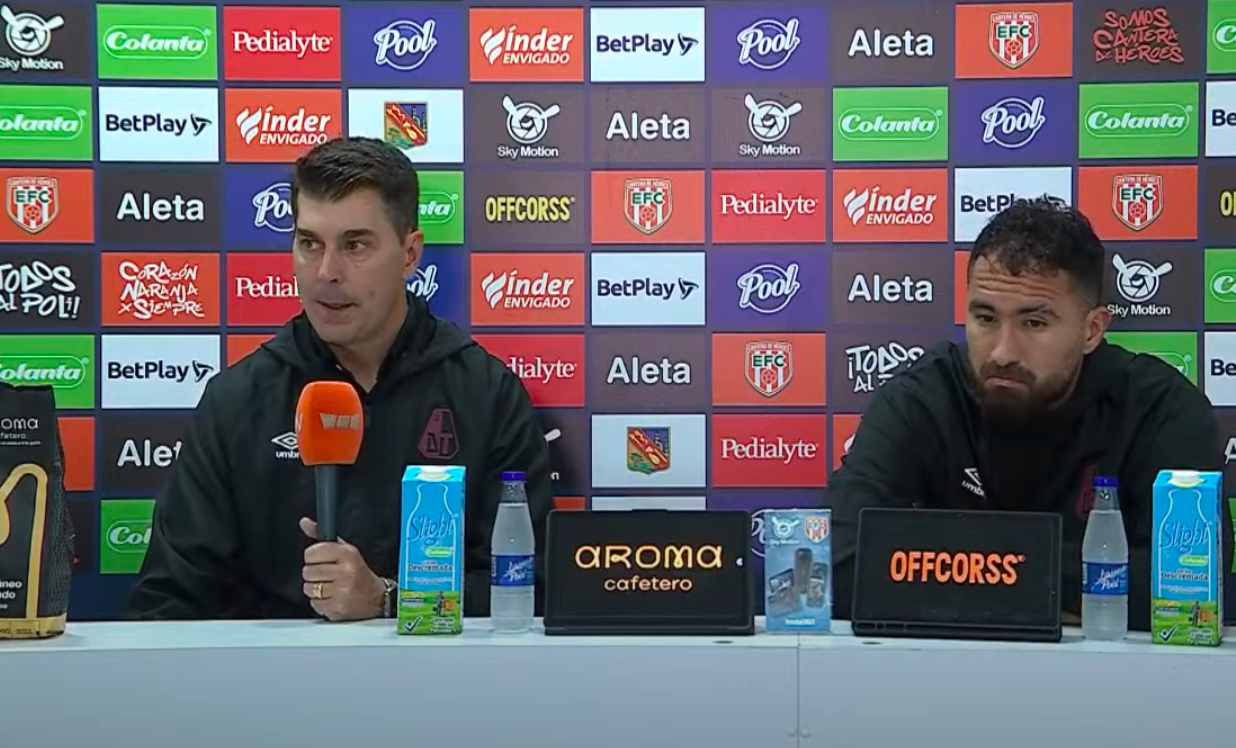Ismael Rescalvo y sus explicaciones tras la goleada que el 'kínder' del Envigado F.C. le propinó al DEPORTES TOLIMA: “Es un partido díficil de explicar”